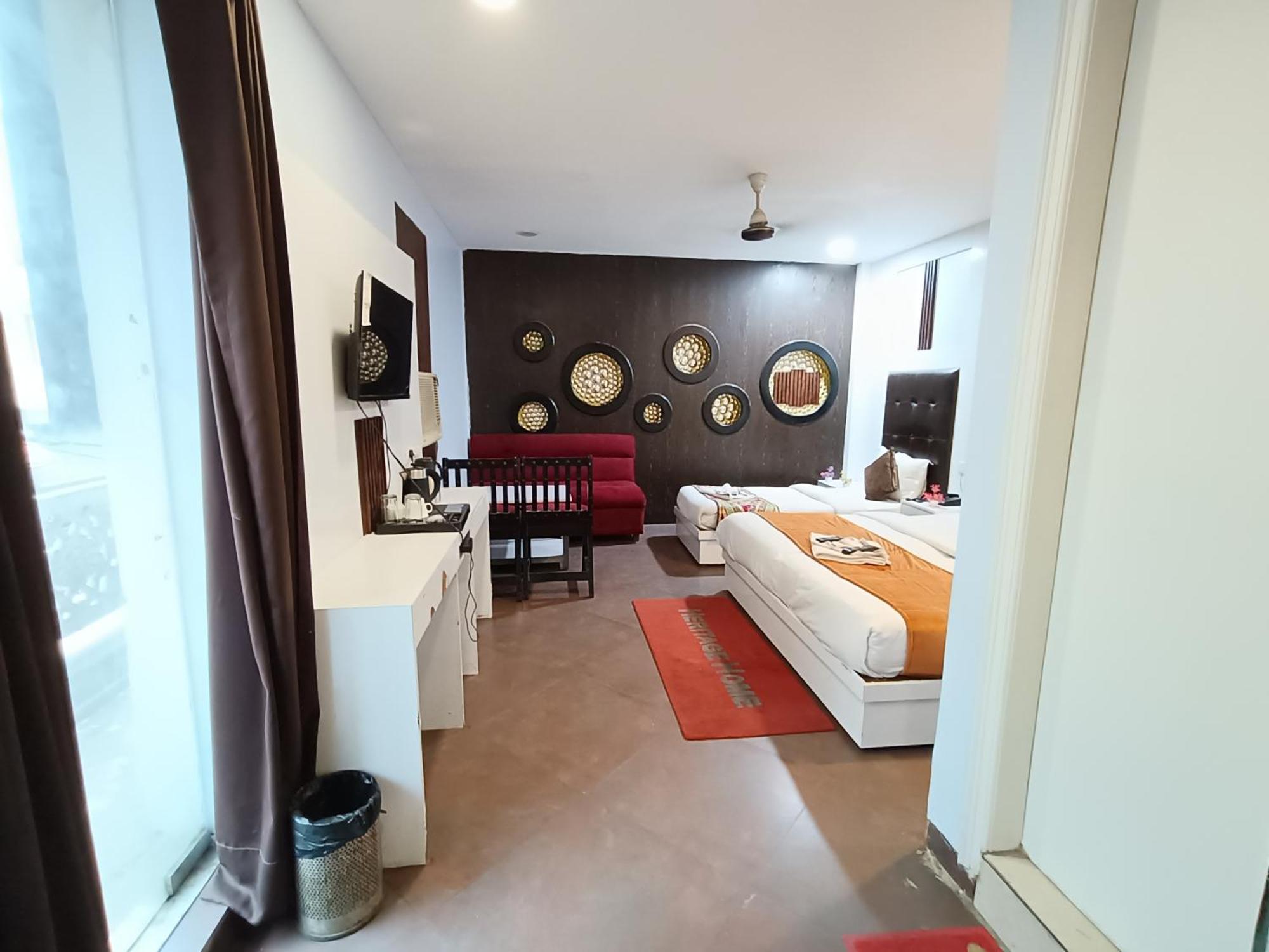 Hotel Heritage Home Walking 1 Minuit From R K Ashram Metro Station Neu-Delhi Exterior foto